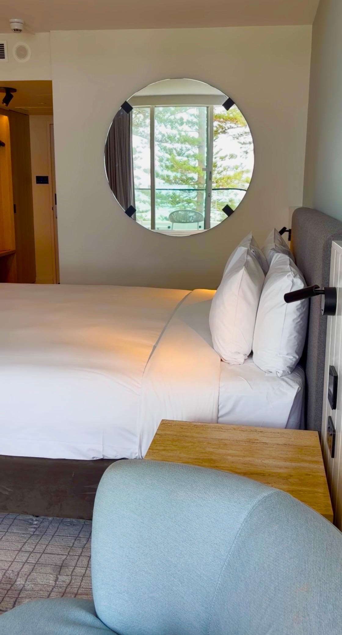 Inside my King Superior … beautiful balcony suite room 316