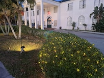 outside the building is nice