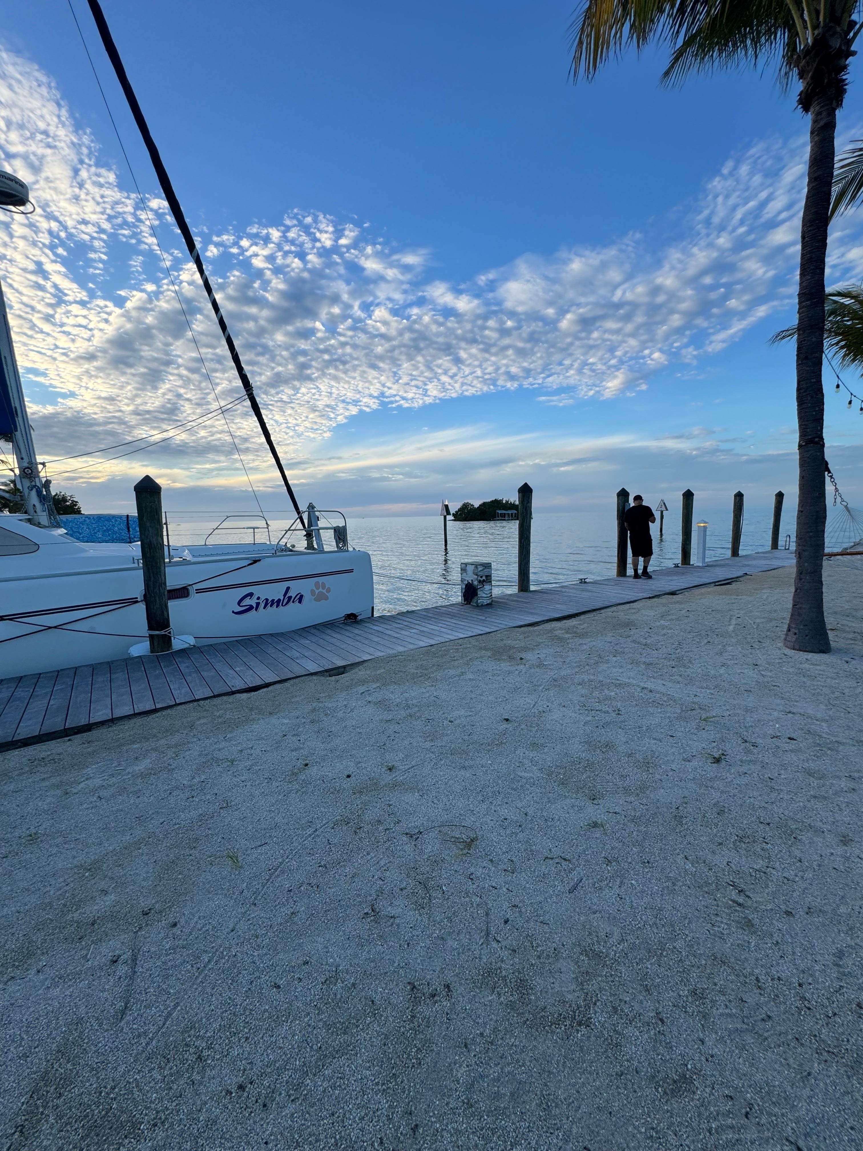 outdoor area by the water 