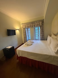 Bed is very comfortable- robes a nice touch