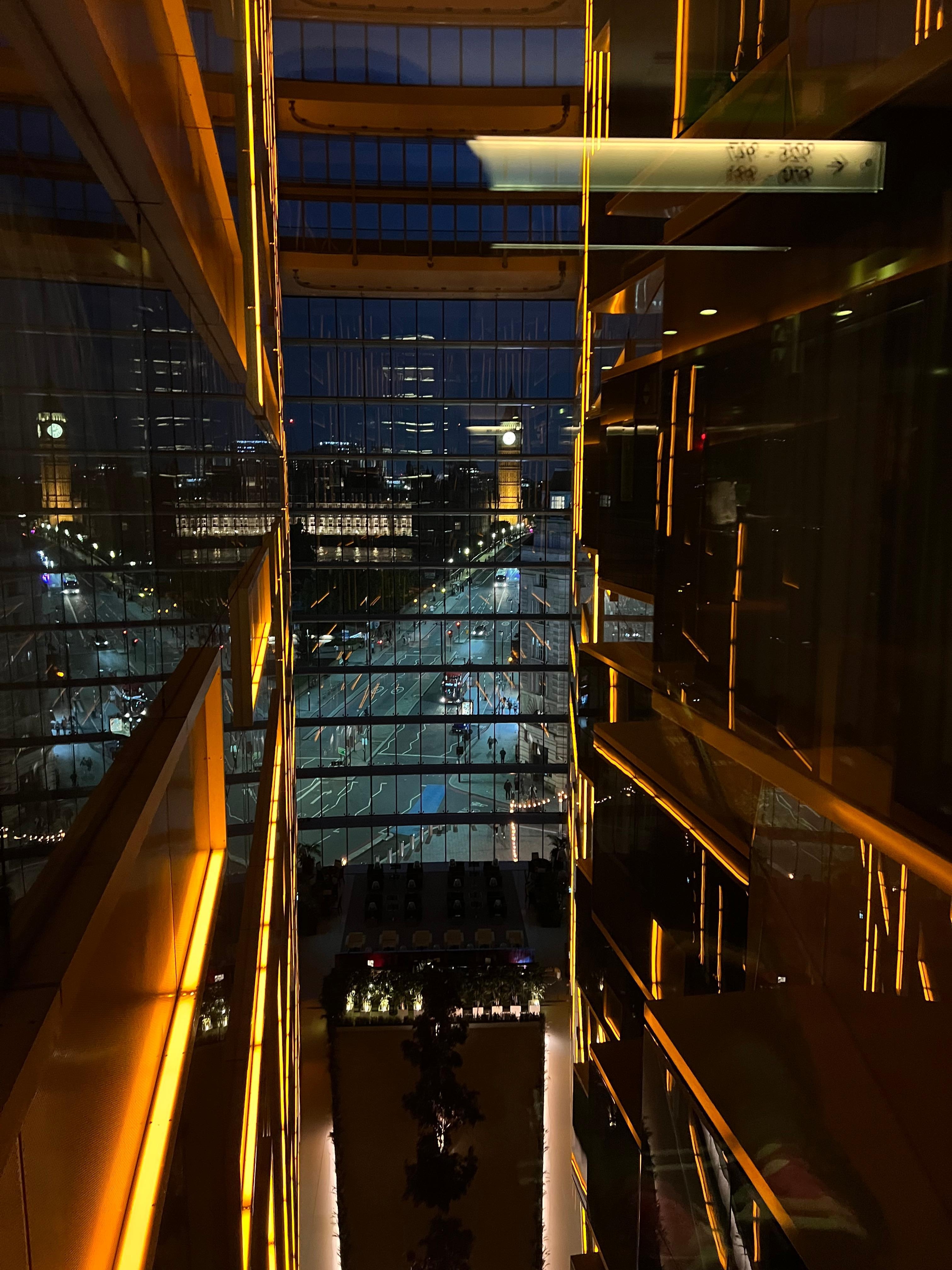 View from every floor (while you way for Lift/Elevator)