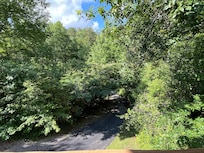 View from the lower porch.