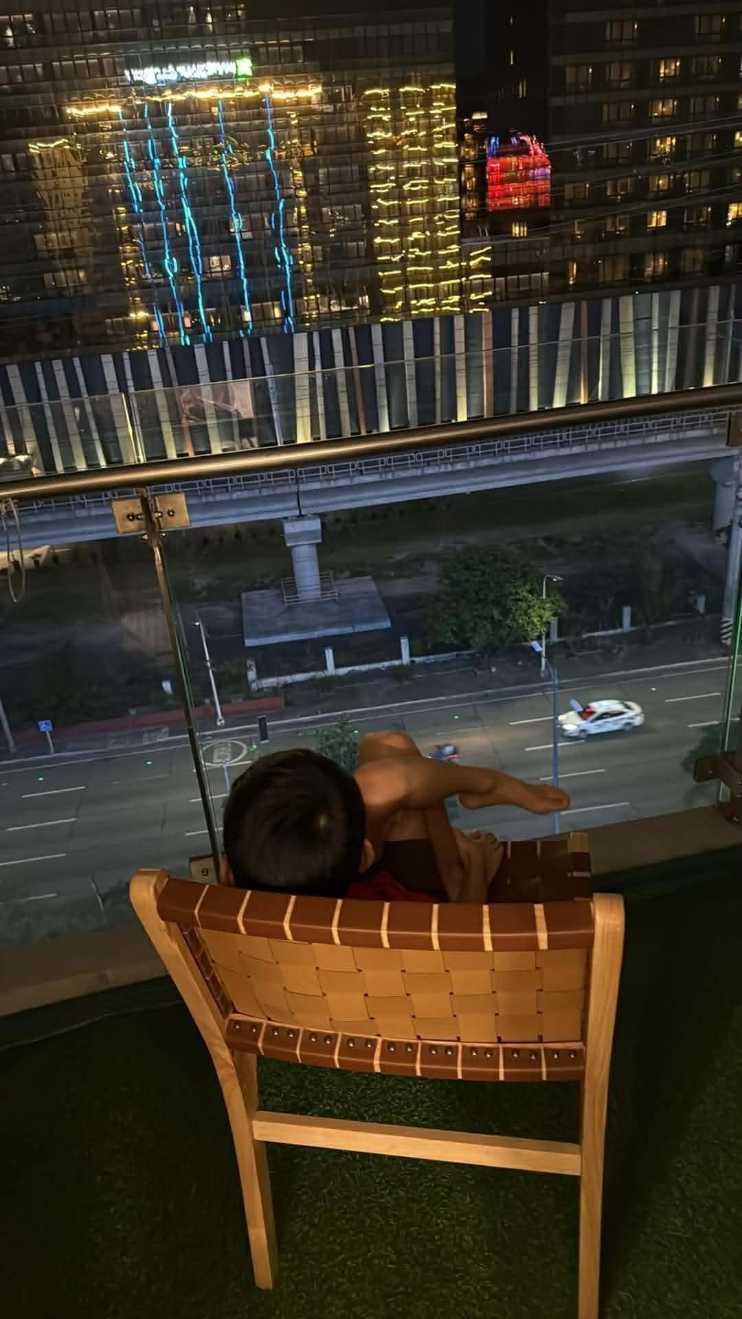 this was the veranda from our room. 