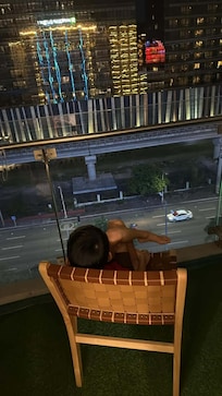 this was the veranda from our room.