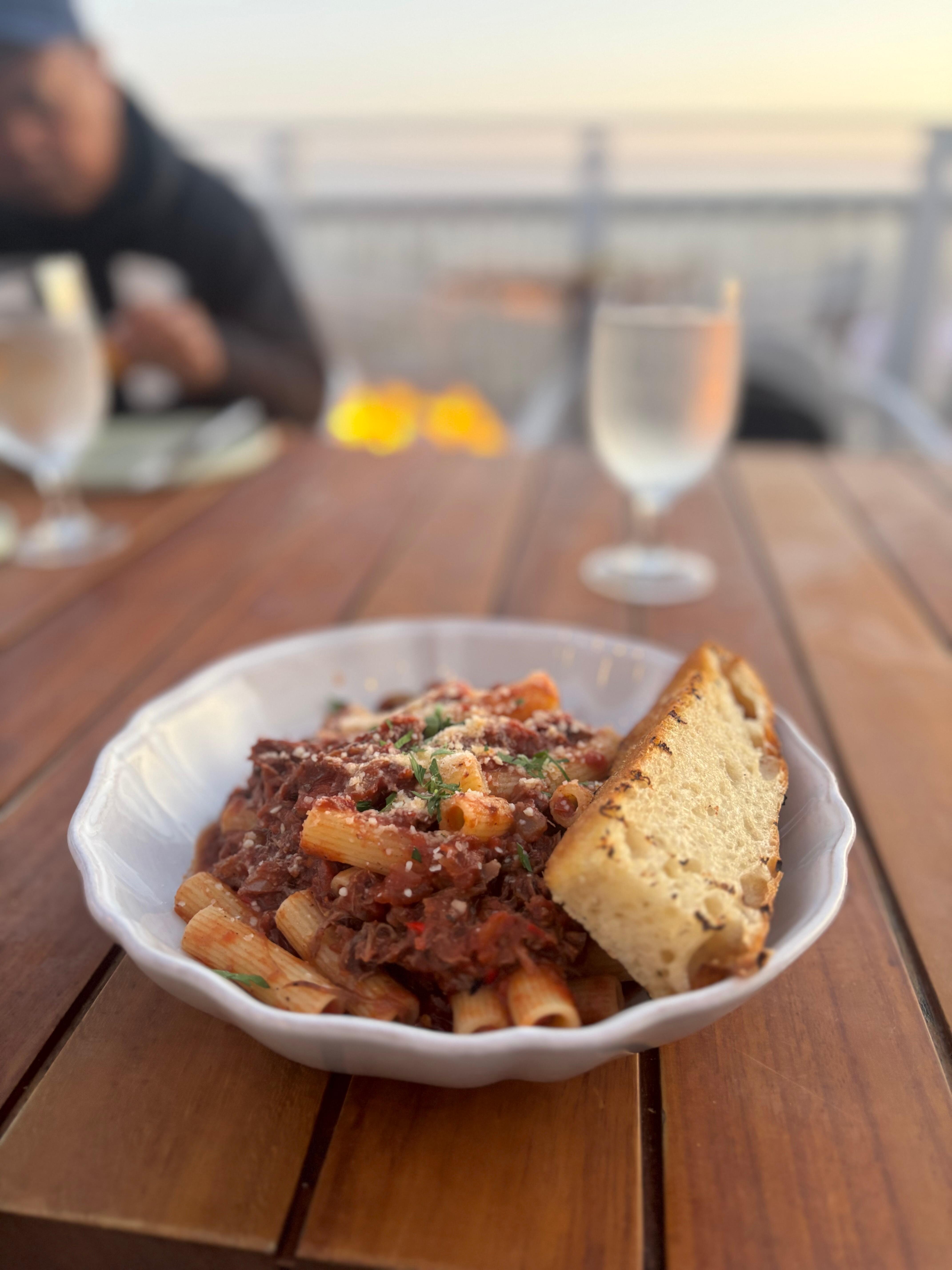 Braised beef rigatoni 6/10 