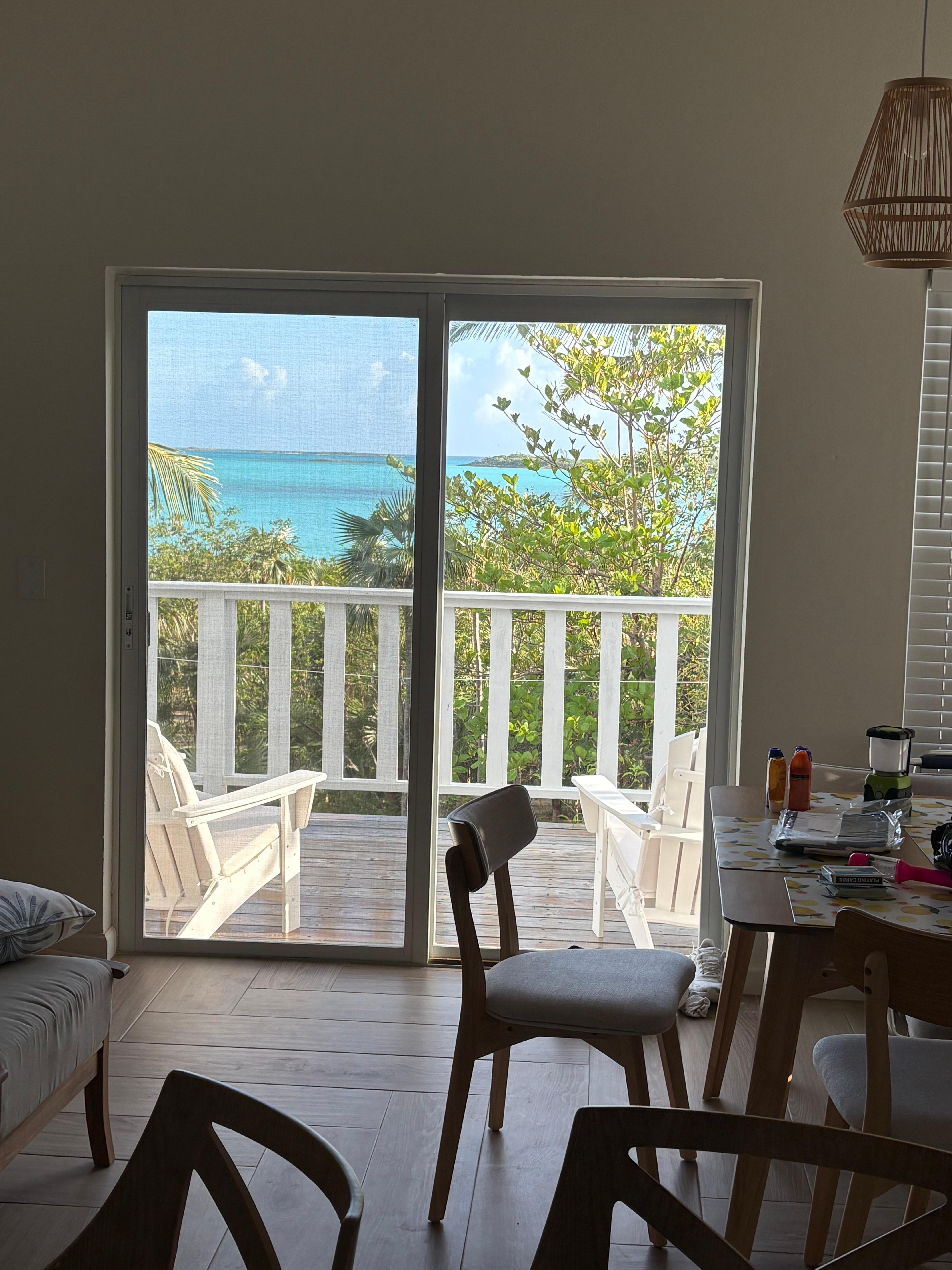 View from the kitchen sink