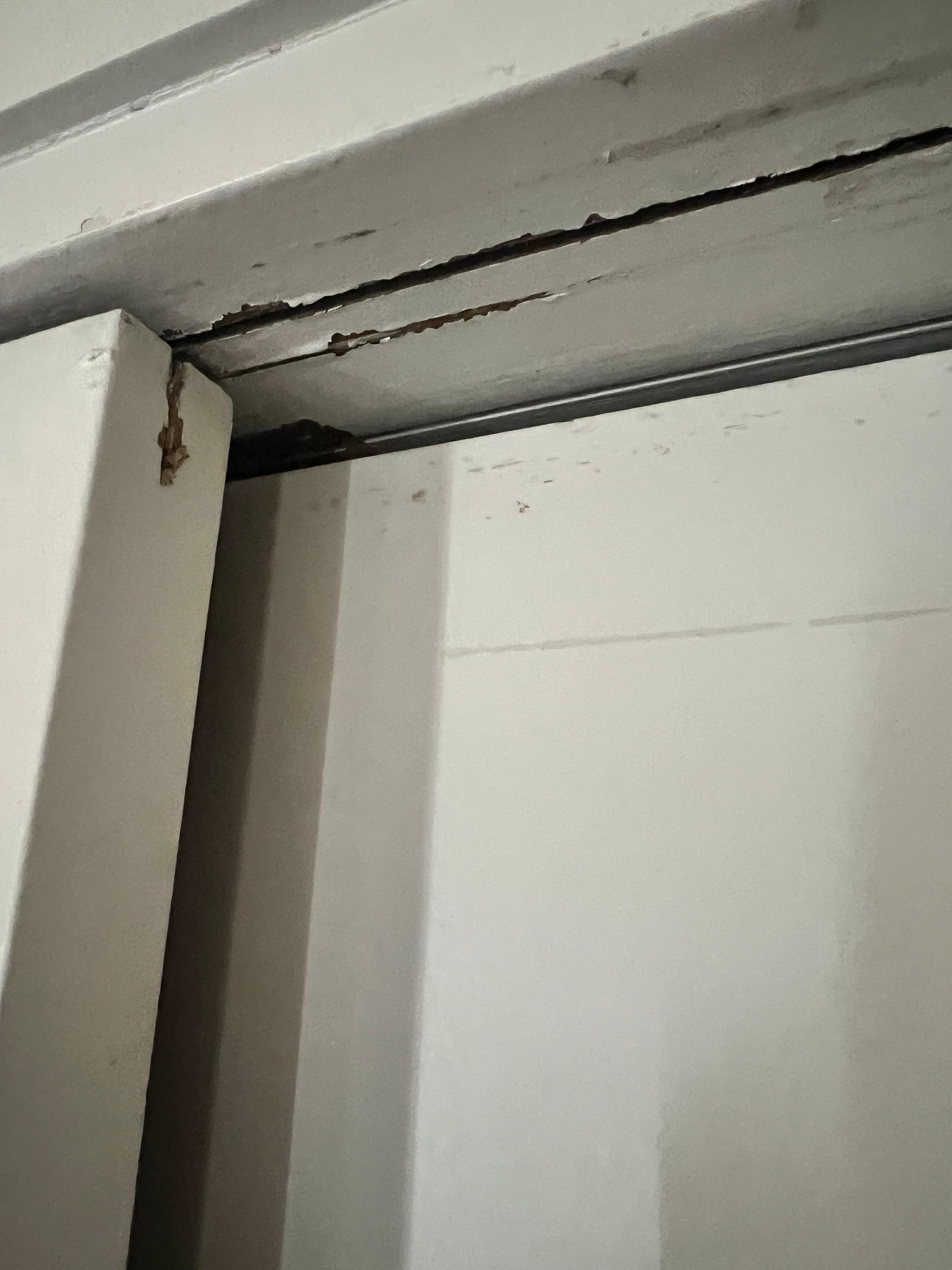 Closet door did not open