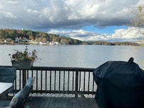 Fall foliage and calm lake, beautiful!