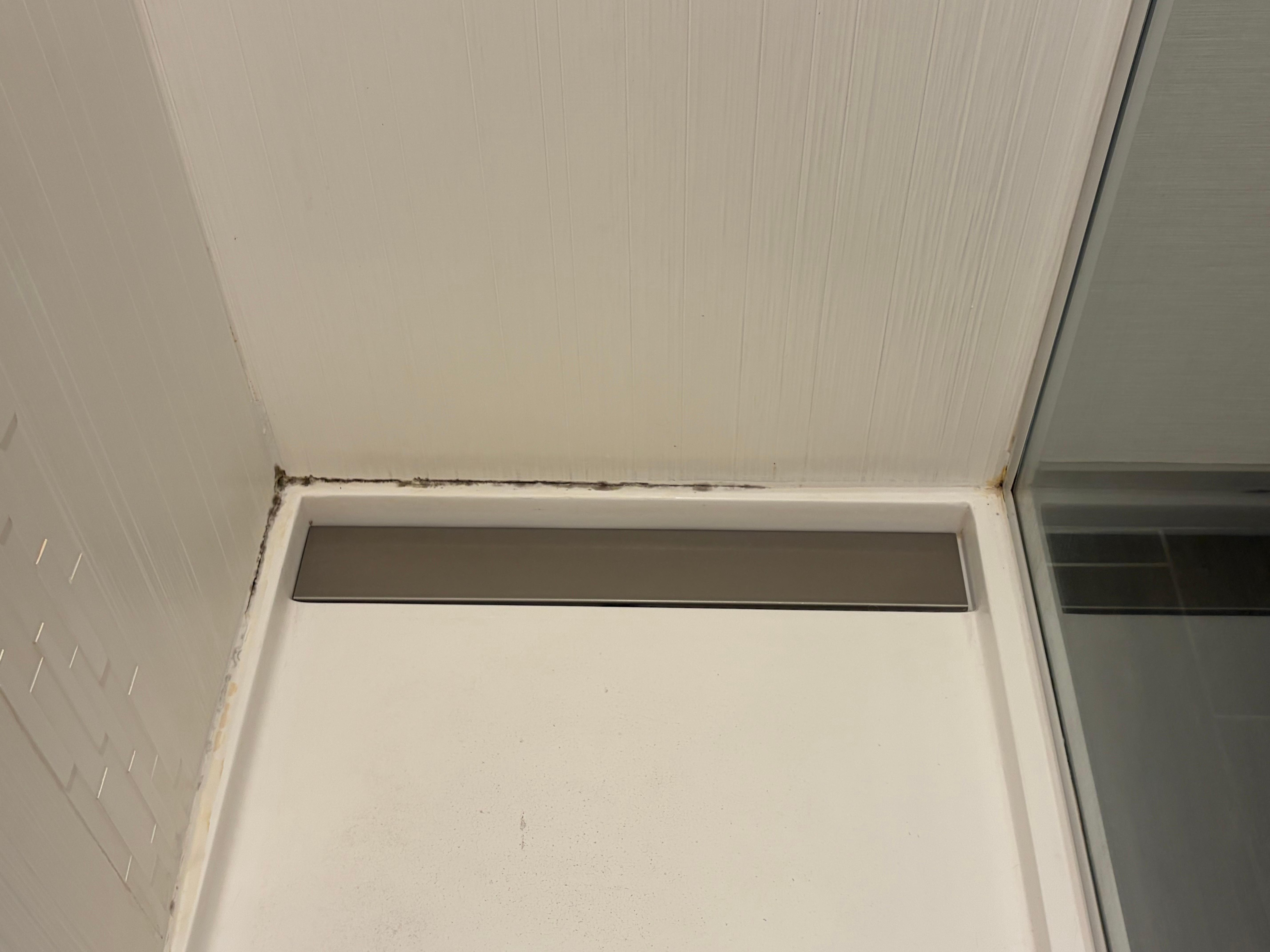Shower mold and was told they didn’t get a chance to get it cocked over 