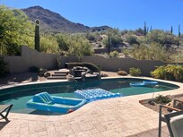 Immersed in the desert landscape = summer happy place.