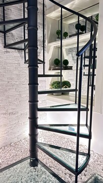 L'escalier du niveau 2