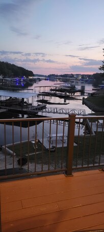View from deck of house