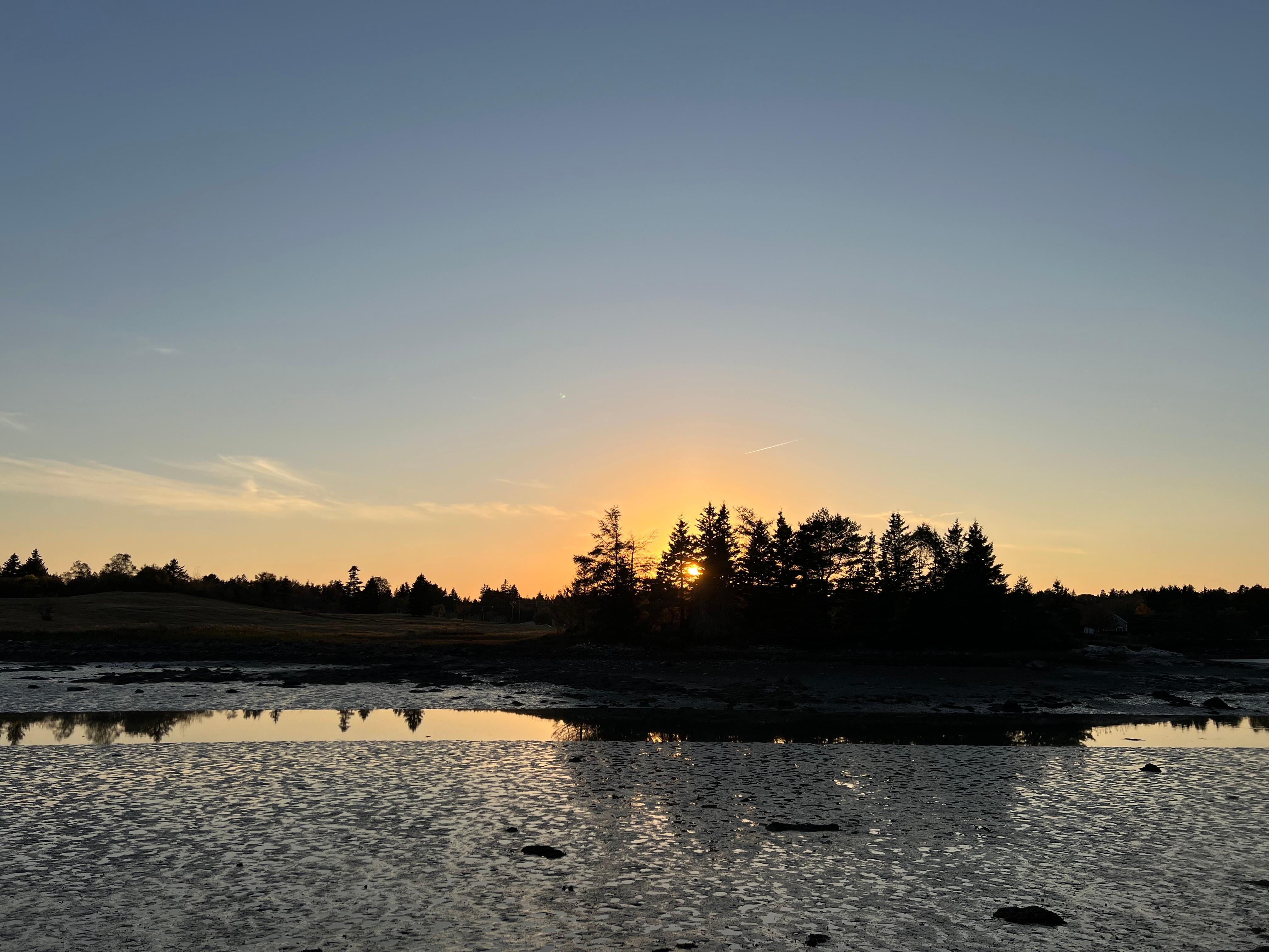 Nice way to end a day of hiking!