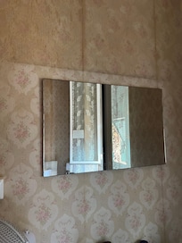 Faded, old wallpaper