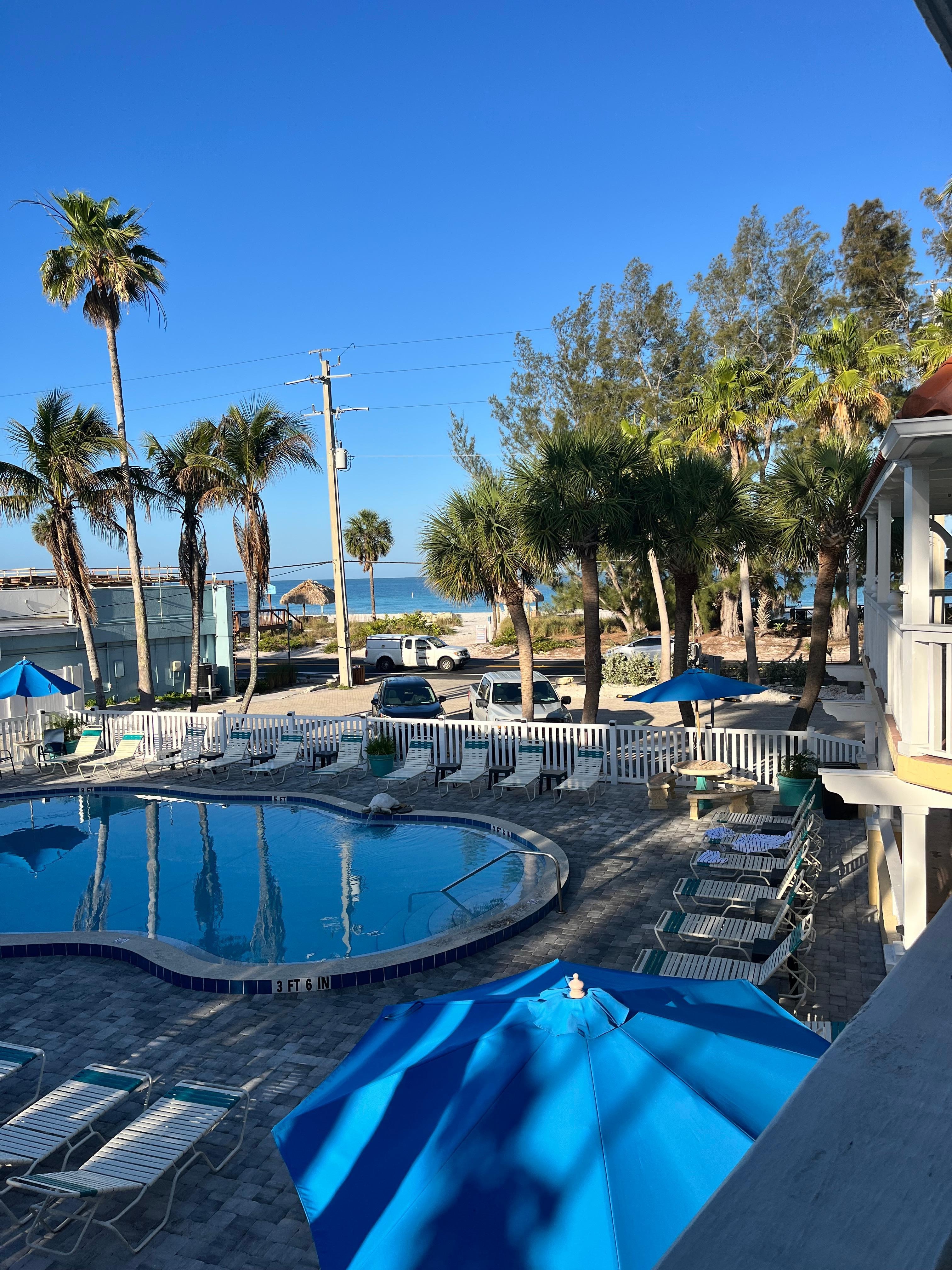 View from our room on second floor!