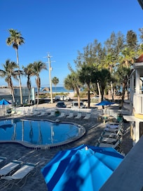 View from our room on second floor!
