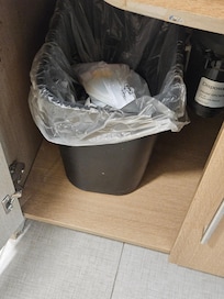 Trash from previous guest