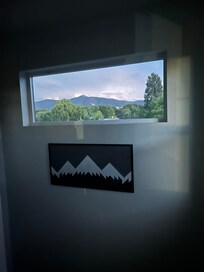 Evening view from the staircase.