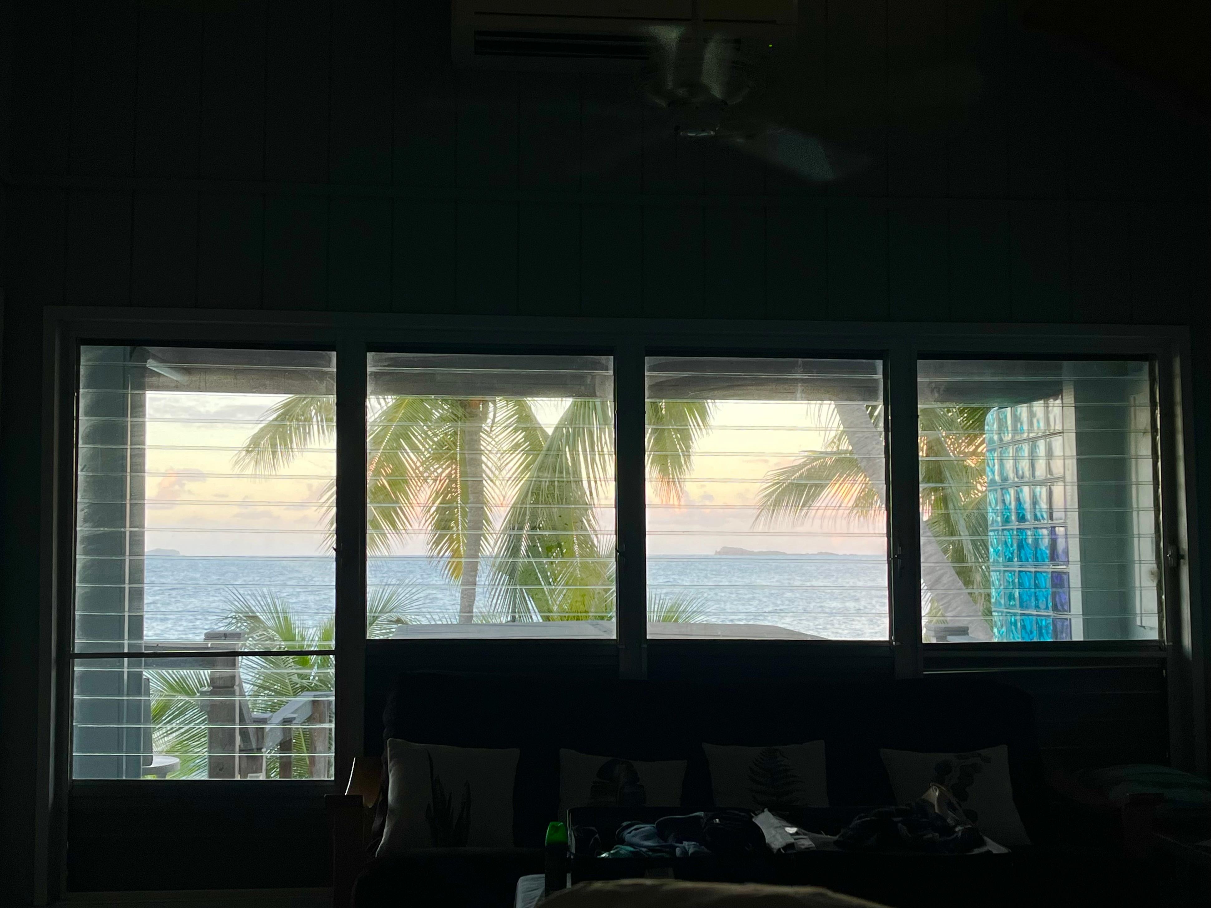 Morning view from master bed