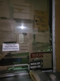 A place for staff to stare at you through a peephole