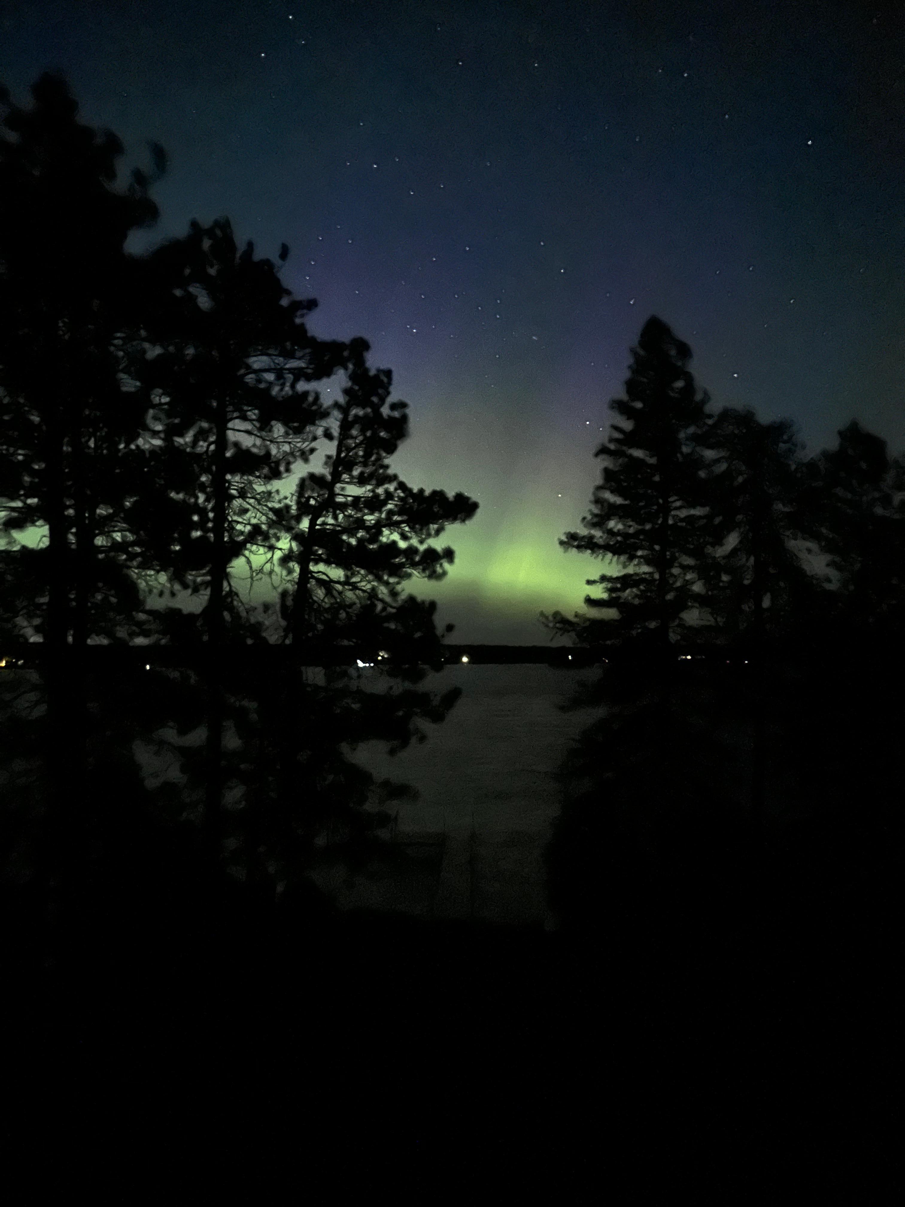 Northern Lights - Kabekona Lake - June 2025