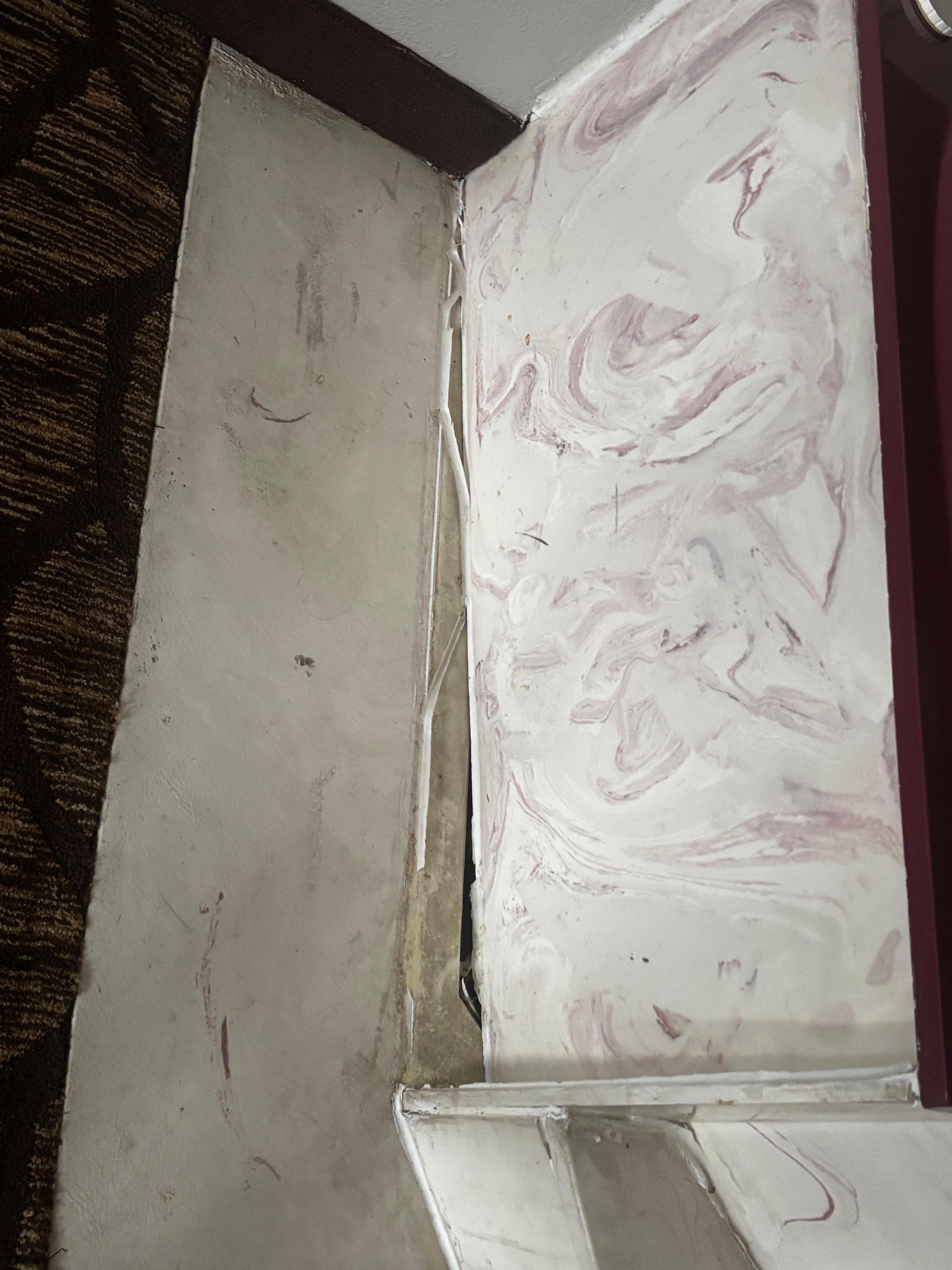 jacuzzi tub falling apart stairs to get in were super wobbly 