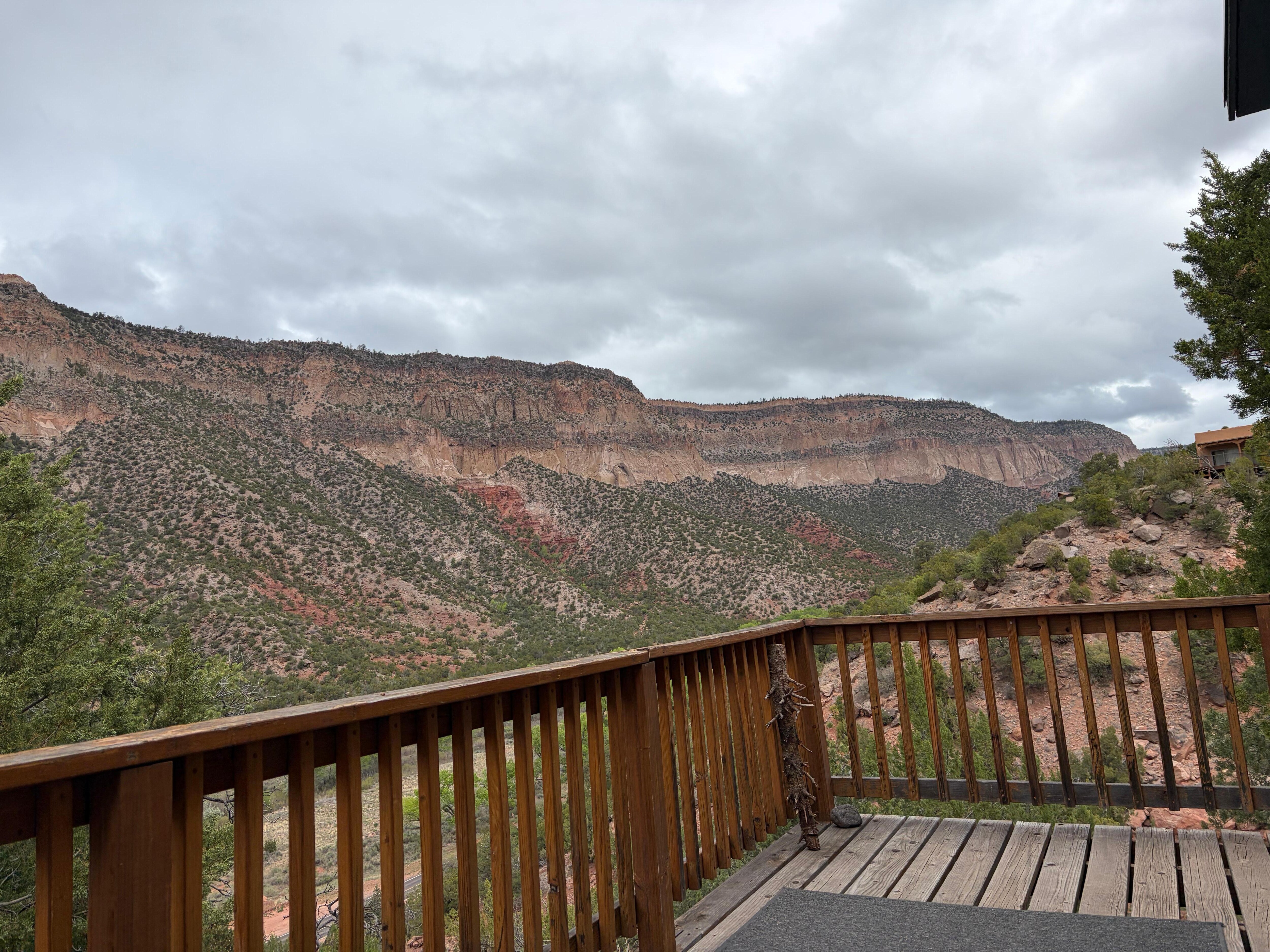 These pictures are all from the back deck.The view is amazing