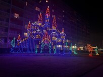 Behind the hotel walking on the beach. Beautiful view.