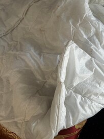 Dirty bedding