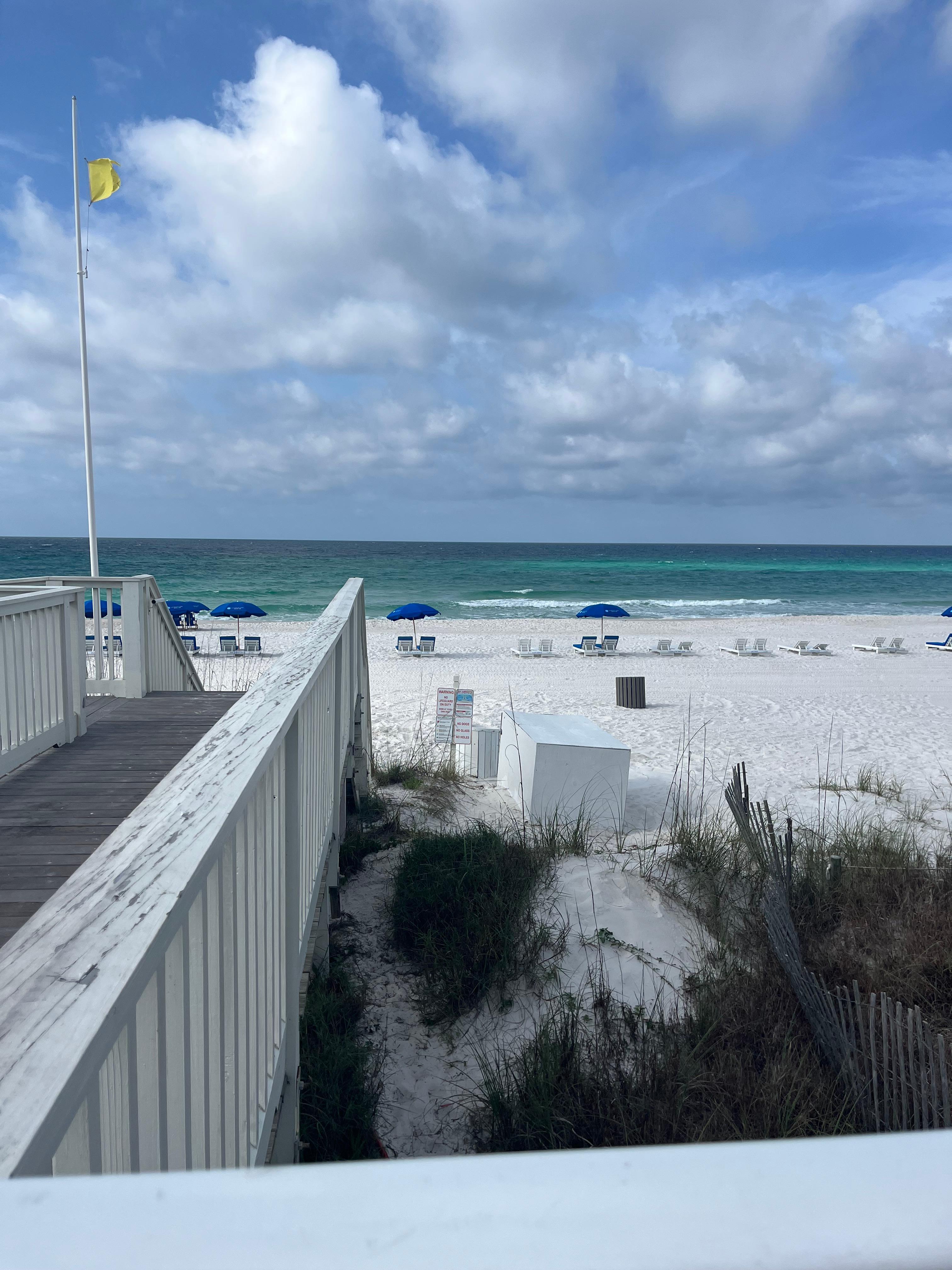 Walkway to the Gulf. 
