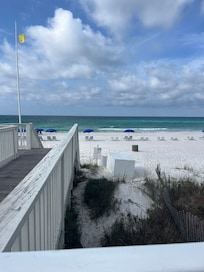 Walkway to the Gulf.