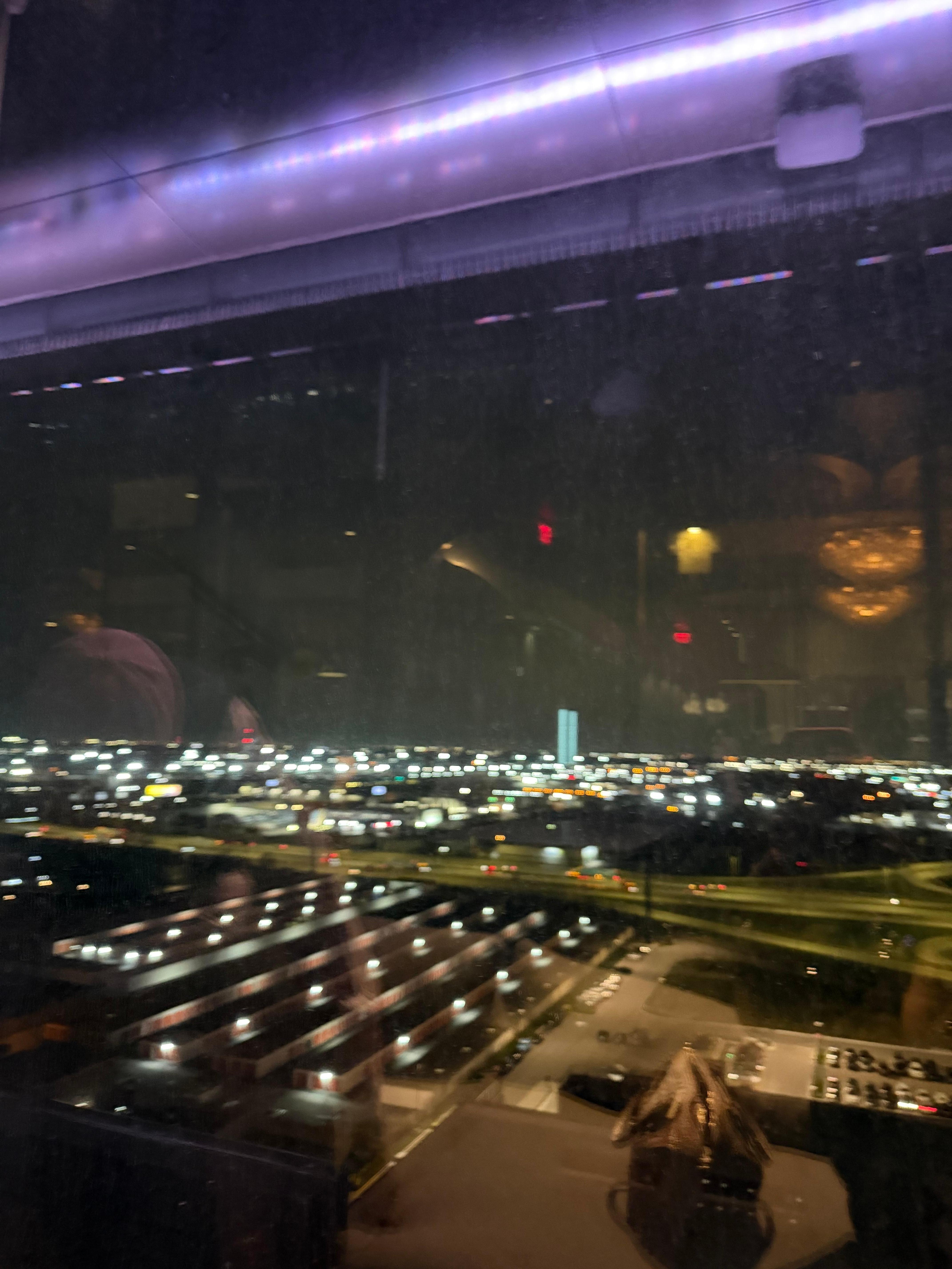 Beautiful view from the 17th floor restaurant! 