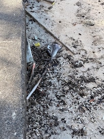 Not safe to be walking on the beach bear feet anymore.