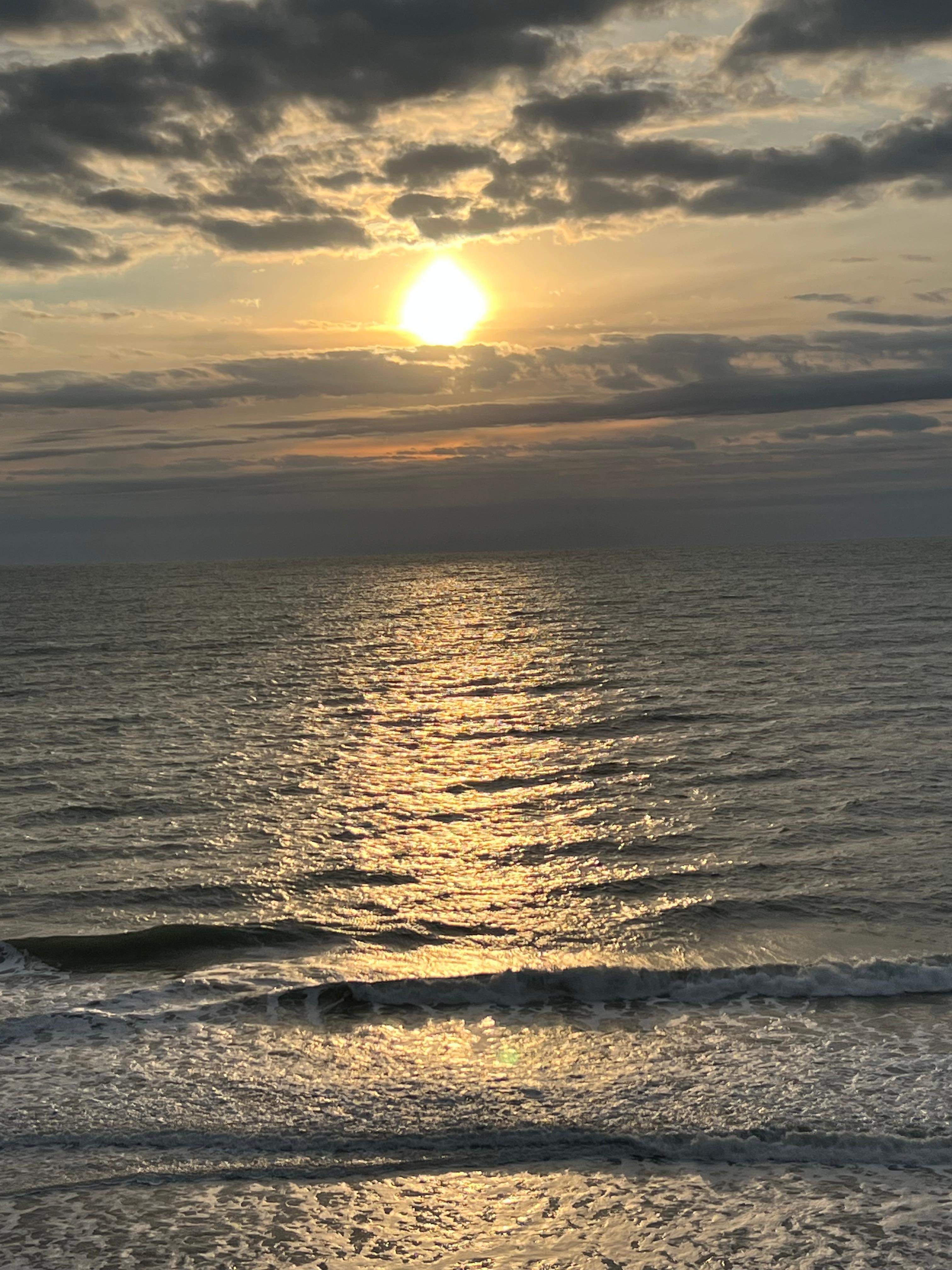 Sunrise from living room