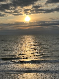 Sunrise from living room