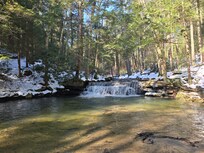 On swallow falls trail