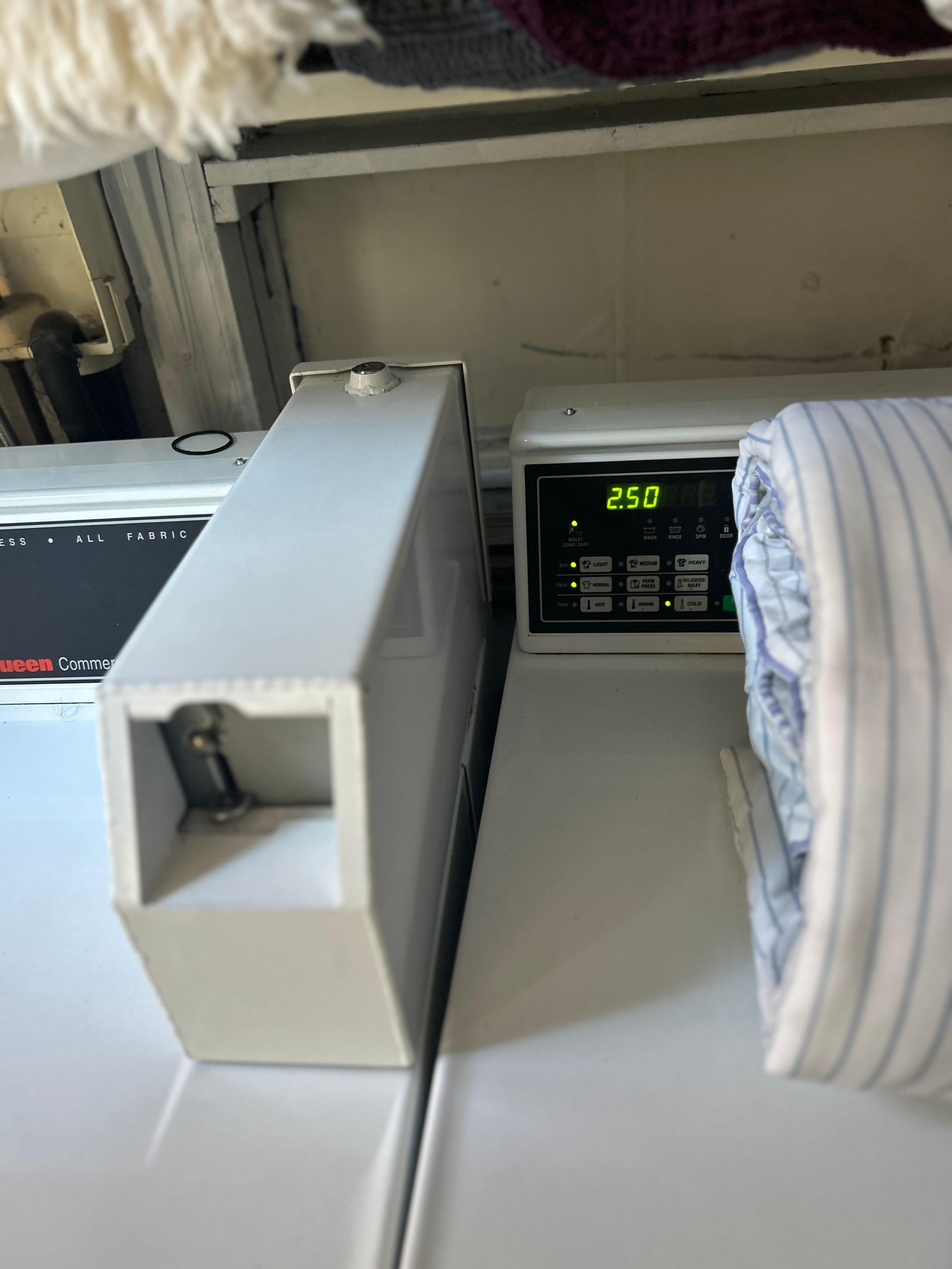 Bring your own quarters!