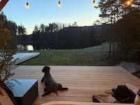 View from the hot tub