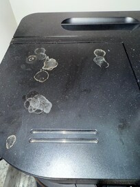 Close-up pictures of how dirty it was. It should be thoroughly cleaned after every person is there and sanitized.