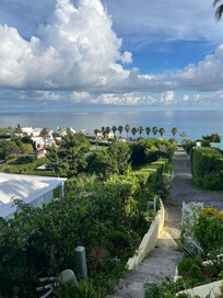 View from the front door