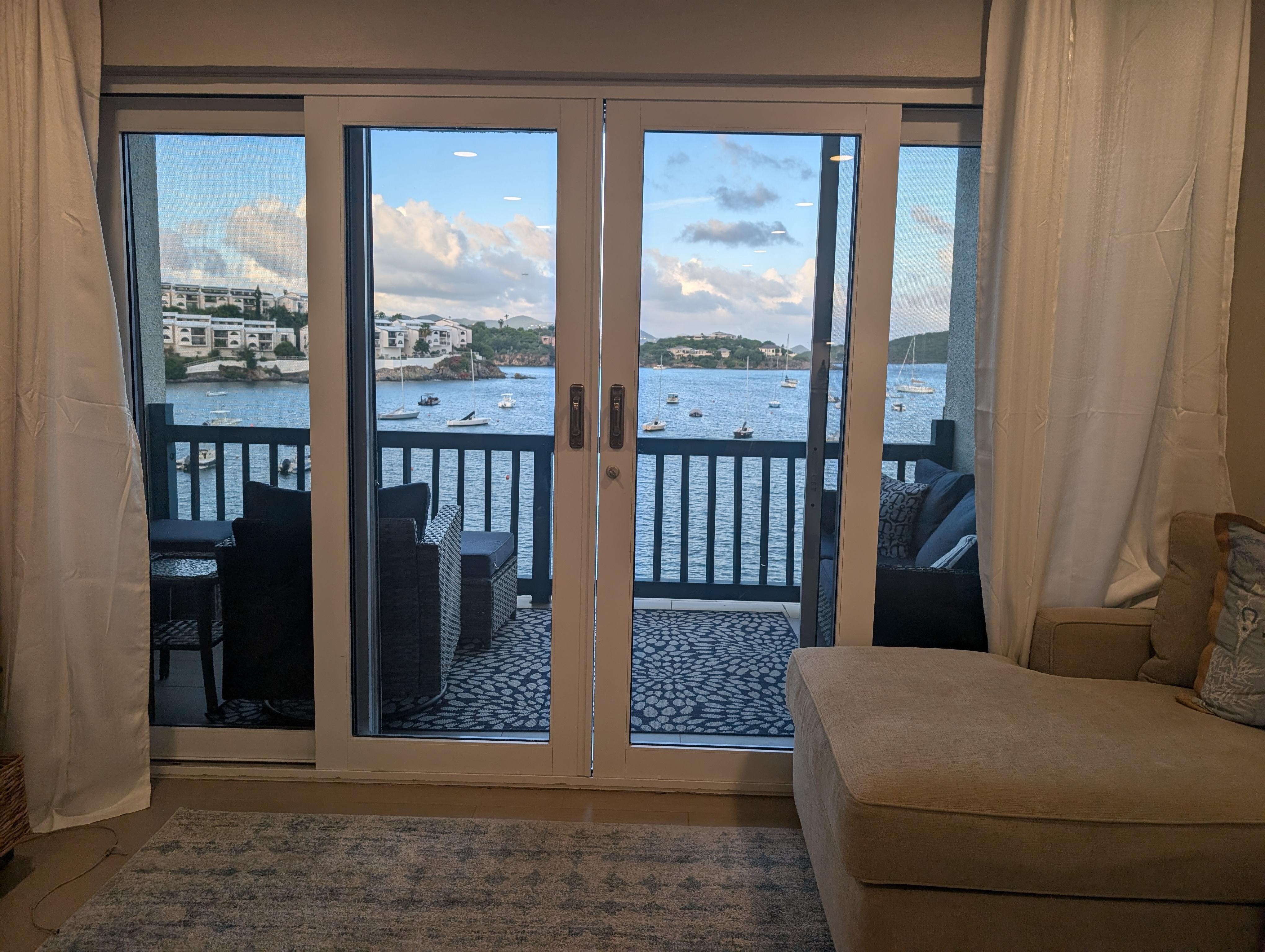 View from living room