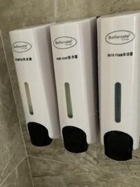 fehlende Beschriftung der Dispenser