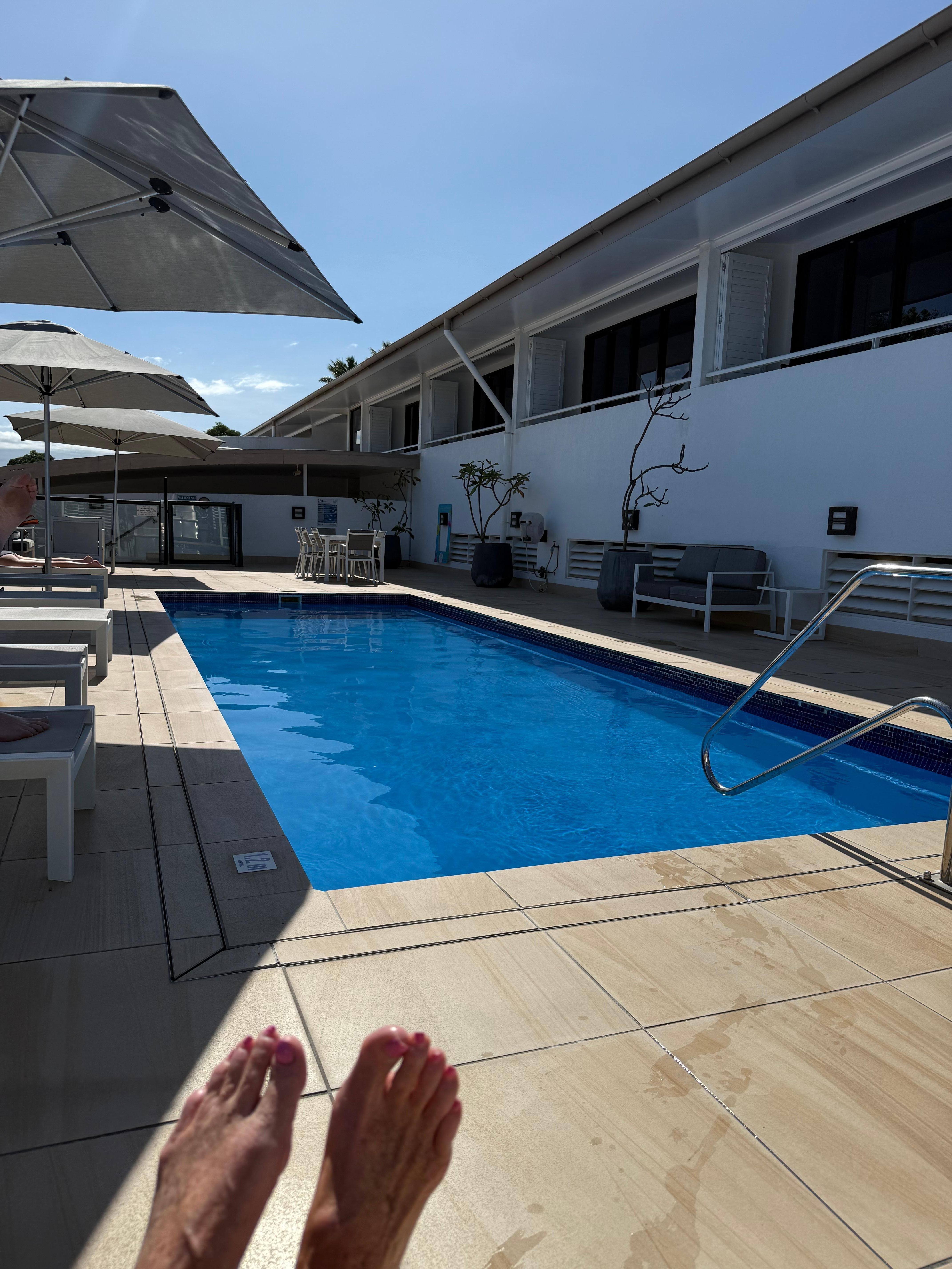 Nice warm pool