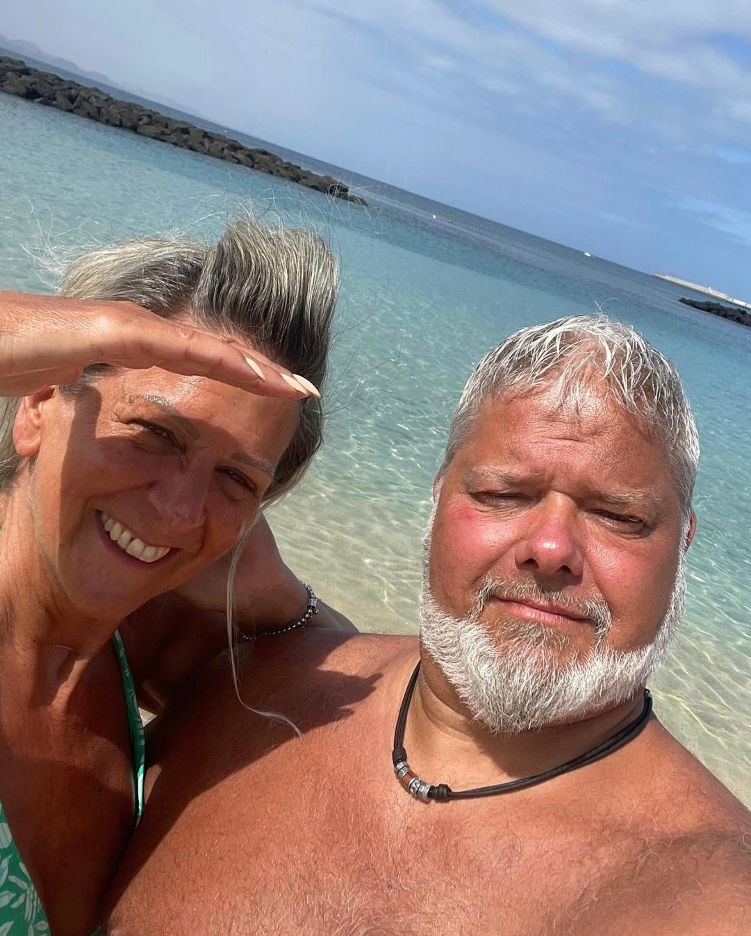 Am Strand Playa Dorada