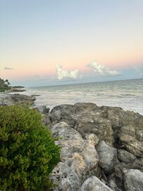 View from one of the cabanas