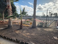 Work being done directly outside balcony