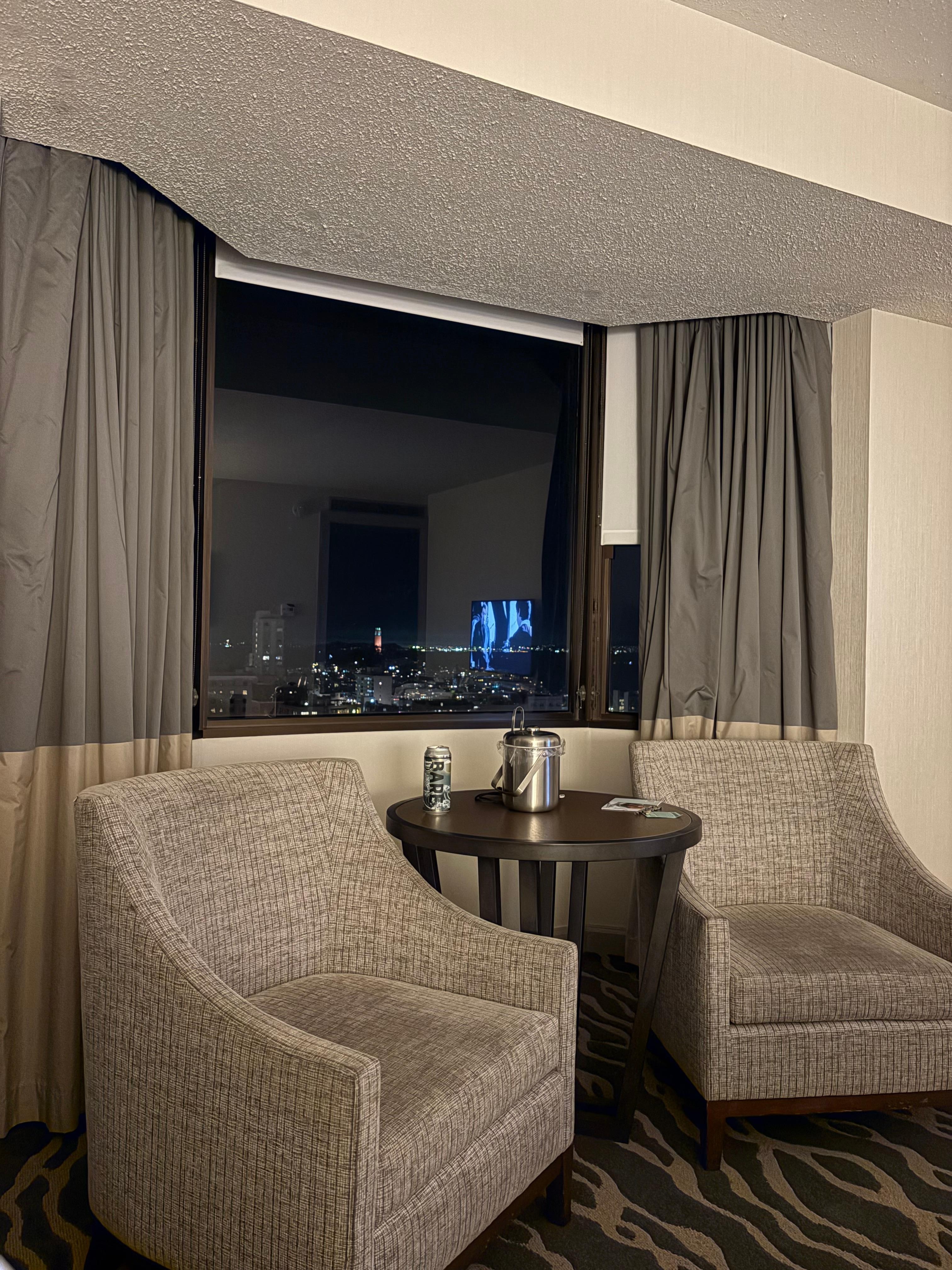 The view of Coit Tower!