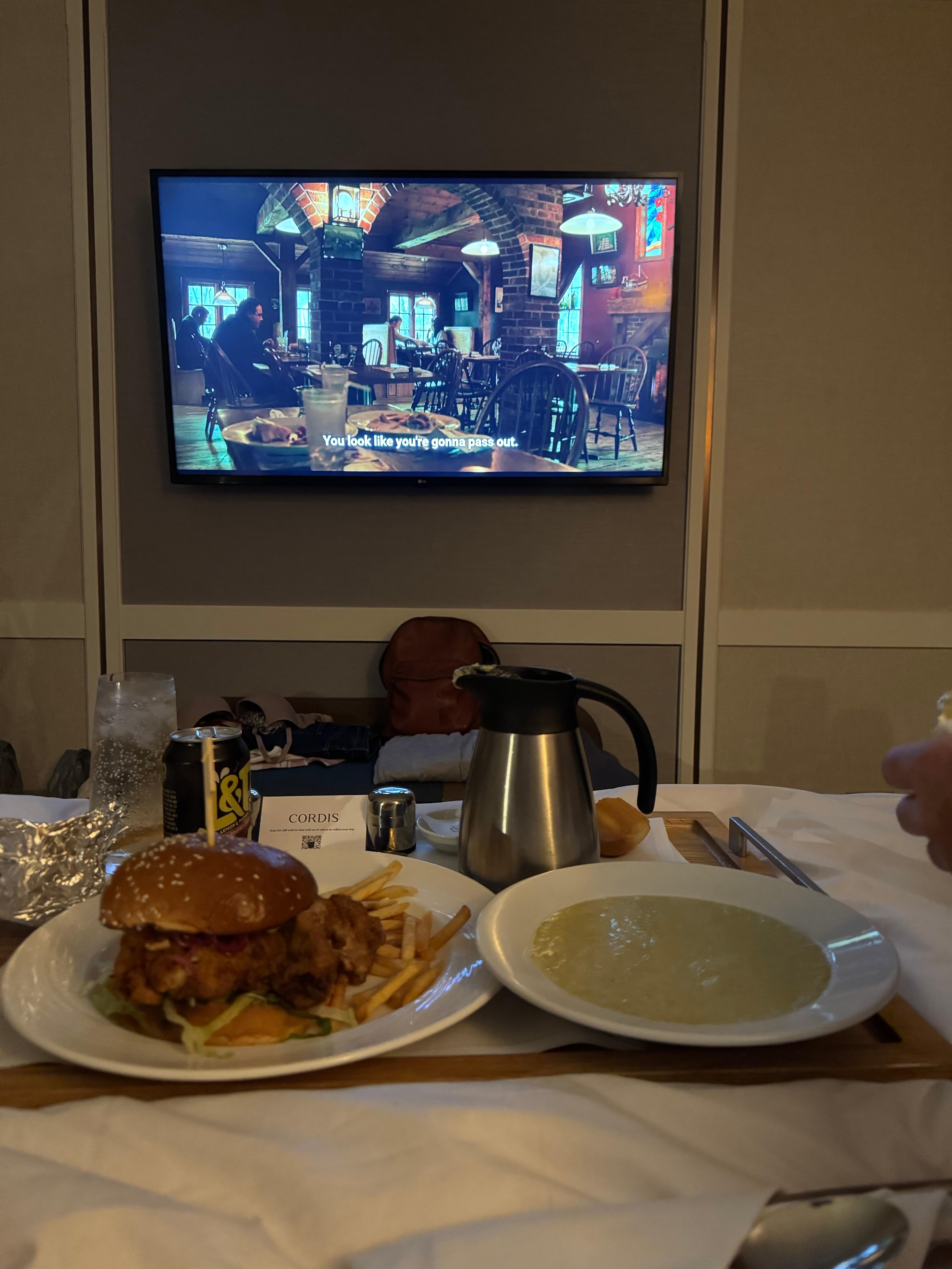 In room dining 