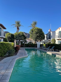 Pool right outside our room
