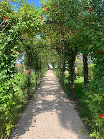 Grounds are beautiful